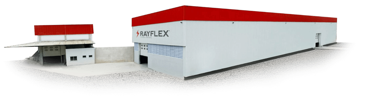 Foto da Fachada da Fabrica da Raylfex