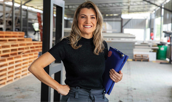 Foto da Giordania Tavares, a Ceo da Rayflex