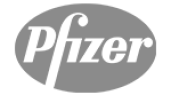 Logo da Pfitzer cliente atendido pela Rayflex