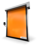 Foto da Porta Rápida RP AL 01 desenvolvida pela Rayflex