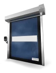 Foto da Porta Rápida Vector M2 desenvolvida pela Rayflex