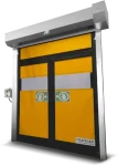 Foto da Porta Rápida RP de Emergência desenvolvida pela Rayflex