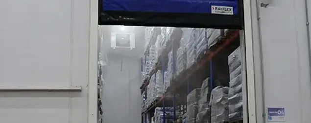 Foto do Segmento de Armazém refrigerado atendidos pela Rayflex