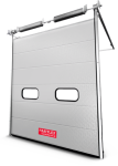 Foto da Porta Seccional Isotérmica desenvolvida pela Rayflex